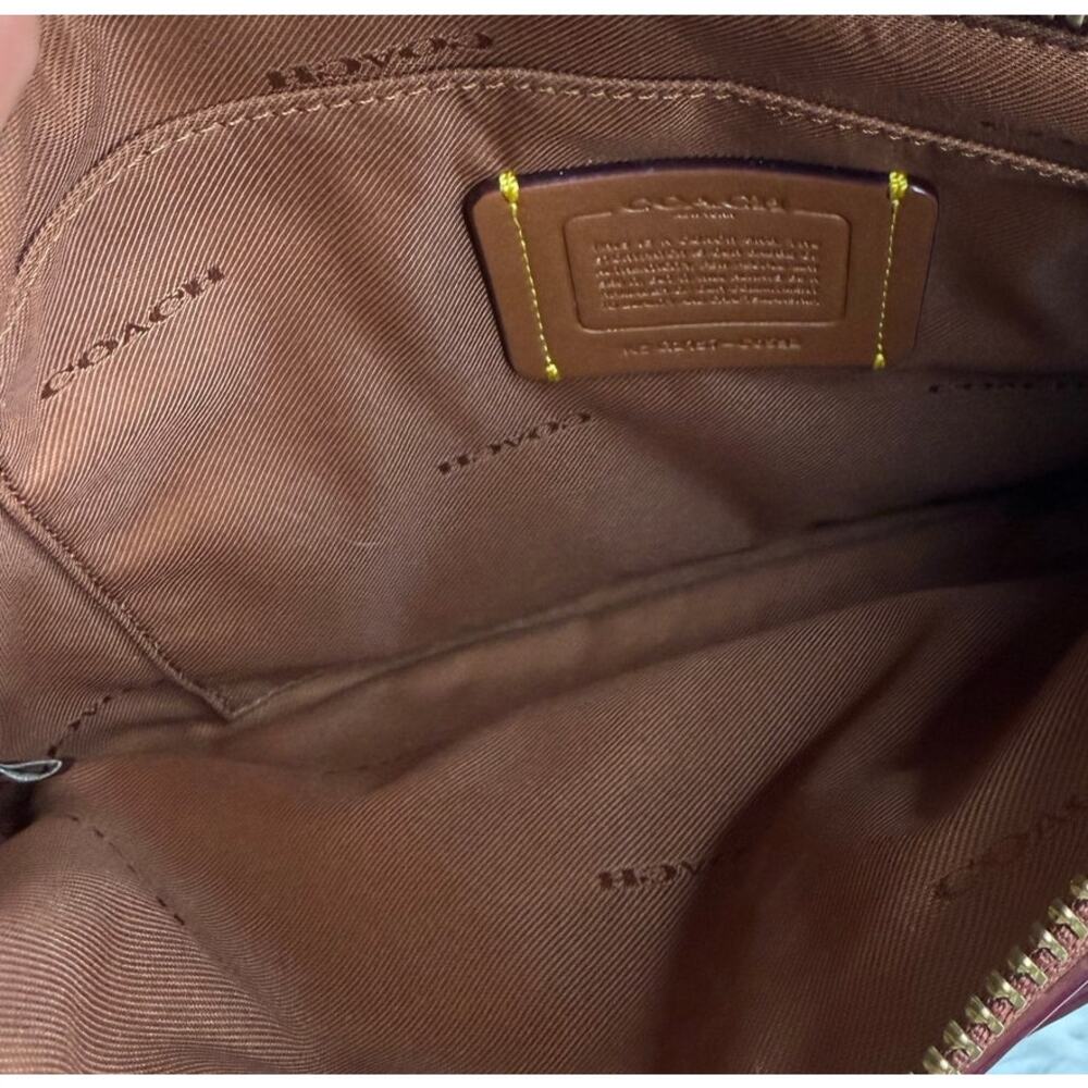 COACH Polly Crossbody In Signature Canvas - Picture 10 of 14